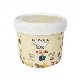 Buy BLUEBERRY PASTE | Leagel | bucket of 3,5 kg. | Blueberry ice cream paste (puree).