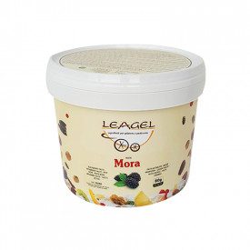 Acquista PASTA MORA | Leagel | secchiello da 3,5 kg. | Pasta concentrata a base di MORA.