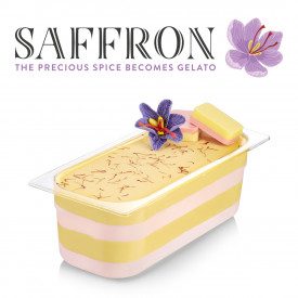 SAFFRON CREMINO | Rubicone | Certifications: gluten free; Pack: box of 10 kg.-2 buckets of 5 kg.; Product family: cream ripples 