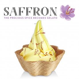 Buy online SOFT SAFFRON BASE - 1,5 kg. Rubicone | bag of 1.5 kg. | Complete premix in powder for Soft serve Gelato with Saffron 