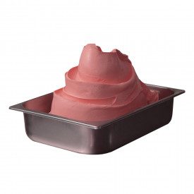 Buy EASY STRAWBERRY BASE WITH PIECES | Leagel | bag of 1,25 kg. | A complete strawberry and pieces gelato base, to be mixed with