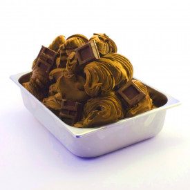 GIANDUIA PASTE | Leagel | bucket of 3,5 kg. | Cocoa and hazelnuts paste for gianduia gelato. Certifications: gluten free; Pack: 