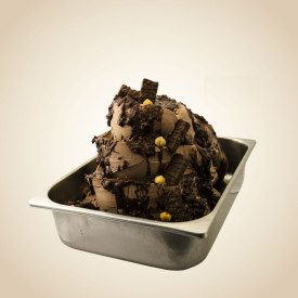 PRALINE PASTE 212105 | Certifications: gluten free; Pack: bucket of 3,5 kg.; Product family: flavoring pastes | Gianduia gelato 