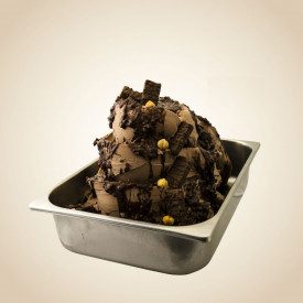 Buy PRALINE PASTE | Leagel | bucket of 3,5 kg. | Gianduia gelato paste with candied hazelnut grain.