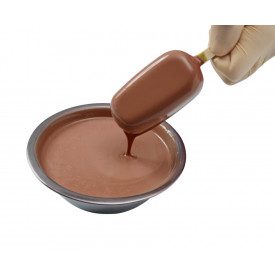 Buy STICKAWAY MILK CHOCOLATE 1.2 KG. - ICE CREAM STICK COVERING LEAGEL | Leagel | bucket of 1,2 kg. | Milk chocolate covering.
