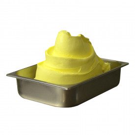 MARACUJA PASTE | Leagel | bucket of 3,5 kg. | Maracuja ice cream paste (puree). Certifications: gluten free; Pack: bucket of 3,5