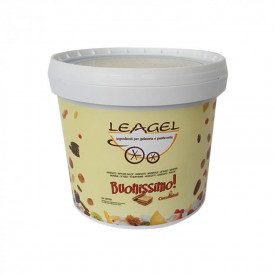 Buy BUONISSIMO CREAM (WAFER CHOCOLATE) | Leagel | bucket of 4 kg. | Chocolate cream enriched with crispy wafers.