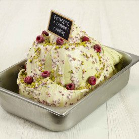 Buy CHOCO RASPBERRY CREAM | Leagel | bucket of 5 kg. | Sweetness of white chocolate joins the sour note of raspberries in this e