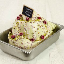 CHOCO RASPBERRY CREAM 5 KG. - LEAGEL | Leagel | Certifications: gluten free; Pack: bucket of 5 kg.; Product family: cream ripple