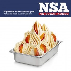 Buy online READY YELLOW PEACH NSA - LIGHT & MILK FREE Rubicone | box of 11 kg. - 10 bags of 1.1 kg. | A complete base for yellow