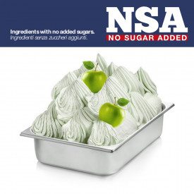 Acquista READY MELA VERDE NSA - SUGAR & MILK FREE Rubicone | scatola da 11 kg. - 10 buste da 1,1 kg. | Prodotto completo in polv