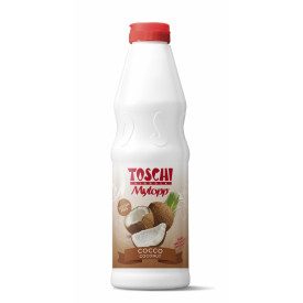 TOPPING COCONUT | Toschi Vignola | Pack: box of 5.4 kg.-6 bottles of 0.9 kg.; Product family: toppings and syrups | High quality