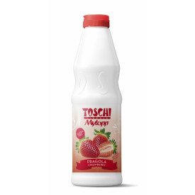 Gelq.it | Buy online TOPPING STRAWBERRY - 1Kg. Toschi Vignola | bottle of 1 kg. | High quality ripple cream to garnish gelato an