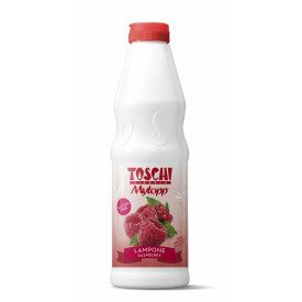 Gelq.it | Buy online TOPPING RASPBERRY Toschi Vignola | box of 6 kg. -6 bottles of 1 kg. | High quality ripple cream to garnish 