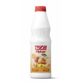 TOPPING MANGO 0,9 Kg - TOSCHI | Toschi Vignola | bottle of 0.9 kg. | High quality ripple cream to garnish gelato and semifreddo.