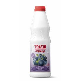 TOPPING BLUEBERRY | Toschi Vignola | Certifications: vegan; Pack: box of 6 kg. -6 bottles of 1 kg.; Product family: toppings and