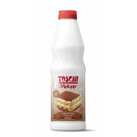 TOPPING TIRAMISÙ | Toschi Vignola | Pack: box of 6 kg. -6 bottles of 1 kg.; Product family: toppings and syrups | High quality r