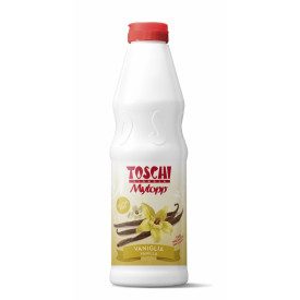 Gelq.it | Buy online TOPPING VANILLA Toschi Vignola | box of 6 kg. -6 bottles of 1 kg. | High quality ripple cream to garnish ge