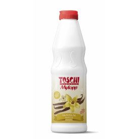 TOPPING VANILLA | Toschi Vignola | Pack: box of 6 kg. -6 bottles of 1 kg.; Product family: toppings and syrups | High quality ri