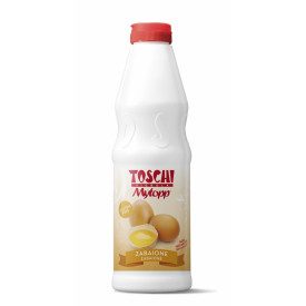 Gelq.it | Buy online TOPPING ZABAIONE Toschi Vignola | box of 6 kg. -6 bottles of 1 kg. | High quality ripple cream to garnish g