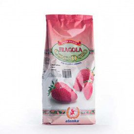 BASE CONCA D'ORO FRAGOLA 500 ELENKA Elenka | sacchetti da 1,5 kg. | Base completa per realizzare squisiti gelati e granite al gu