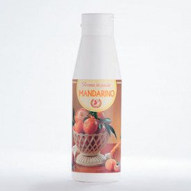 MANDARIN FLAVOR PASTE | Elenka | Pack: bottiglia pet da 1 kg.; Product family: pastry | Mandarin flavored paste for pastry prepa