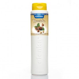 TOPPING HAZELNUT ELENKA - 1 kg. | Elenka | Pack: pet bottle of 1 kg.; Product family: toppings  | Cream to garnish ice cream, ha