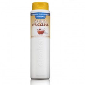 Buy TOPPING SEA SALT ELENKA 1 kg. - SALTED CARAMEL | Elenka | bottle (pet) of 1 kg. | Garnish gelato cream made with salted cara