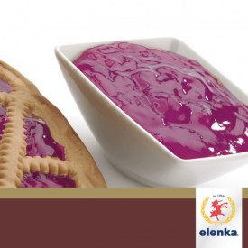 STRAWBERRY JAM FOR FILLING ELENKA - 5 KG | Elenka | Pack: bucket of 5 kg.; Product family: pastry | Strawberry jam with 35% frui