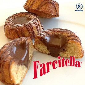 FARCITELLA GOLD 14 KG CHOCOLATE CREAM FOR FILLING ELENKA | Elenka | Pack: tin of 14 kg.; Product family: pastry | Farcitella Gol