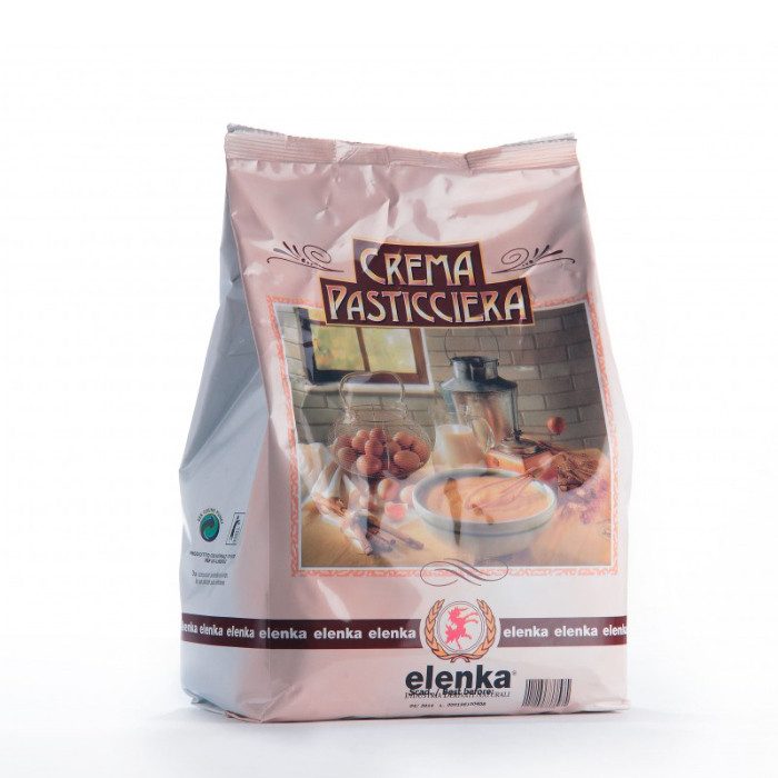 CUSTARD CREAM | Elenka | Pack: 1 bag of 3 kg.; Product family: filling creams and jams | Base to be worked with eggs and flour t CUSTARD CREAM | Elenka | Pack: 1 bag of 3 kg.; Product family: filling creams and jams | Base to be worked with eggs and flour t