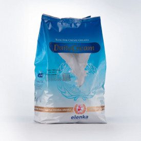 Buy GELATO BASE DAILYCREAM ELENKA 3 KG. | Elenka | bags of 3 kg. | White gelato gelato base hot process. Dosage 150 Gr. per litr