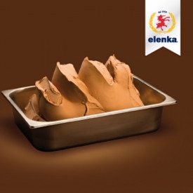 DICS PASTE - CHOCOLATE HAZELNUT | Elenka | Pack: buckets of 5,5 kg.; Product family: flavoring pastes | Kiss taste gelato paste,