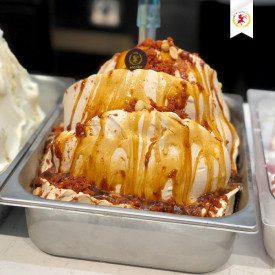 ROASTED ALMOND PASTE 2,5 KG. - ELENKA | Elenka | Pack: buckets of 2.5 kg.; Product family: flavoring pastes | Pure Sicilian almo
