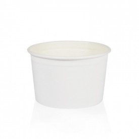 Gelq.it | Buy online 200 ML GELATO PAPER CUP MOD. 130 - WHITE Scatolificio del Garda | pieces per box: 2.010 | 200 ml Paper ice 