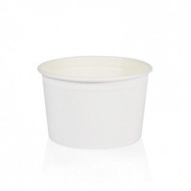 200 ML GELATO PAPER CUP MOD. 130 - WHITE | SDG | Pack: pieces per box: 2.010; Product family: paper cups and plastic cups | 200 