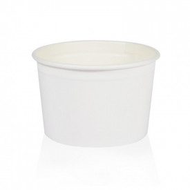 Gelq.it | Buy online 230 ML GELATO PAPER CUP MOD. 160 - WHITE Scatolificio del Garda | pieces per box: 1.290 | 230 ml Paper ice 