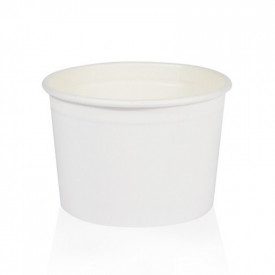 Gelq.it | Buy online 265 ML GELATO PAPER CUP MOD. 200B - WHITE Scatolificio del Garda | pieces per box: 1.350 | 265 ml Paper ice