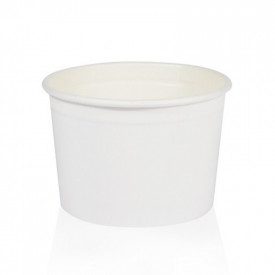 265 ML GELATO PAPER CUP MOD. 200B - WHITE | SDG | Pack: pieces per box: 1.350; Product family: paper cups and plastic cups | 265