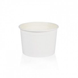 Gelq.it | Buy online 135 ML GELATO PAPER CUP MOD. 95 - WHITE Scatolificio del Garda | pieces per box: 1.680 | 135 ml Paper ice c