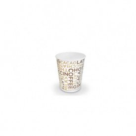 3oz PAPER COFFEE CUP (90 ml) - COFFEE WHITE | SDG | Pack: pieces per box: 2,000; Product family: take away and delivery | 3oz es