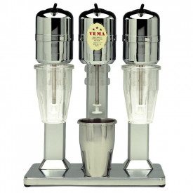 0,8 LITER TRIPLE FRAPPE MILKSHAKE BLENDER VEMA FL 2027/E - 450 - TRANSPARENT BEAKER | Vema | Product family: equipment | Frappe 