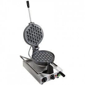 Gelq.it | Buy online BUBBLE WAFFLE MACHINE - CAST IRON - 1400W SAR Group | Single plate machine for Waffle balls - cast iron pla