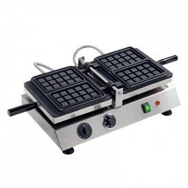 BRUXELLES WAFFLE MACHINE - CAST IRON - 1500W | SAR Group | Pack: 1 piece; Product family: equipment | Single plate machine for W