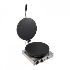 CAST IRON CREPES MACHINE - ELECTRIC - 30 CM. WITH COVER - 2400W | SAR Group | Pack: 1 piece; Product family: equipment | Electri