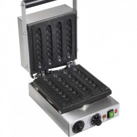 MACCHINA PER WAFFLE SU STECCO - PALITO 4PZ. - 1500W | SAR Group | Confezione: 1 pezzo; Tipo di prodotto: attrezzature | Macchina