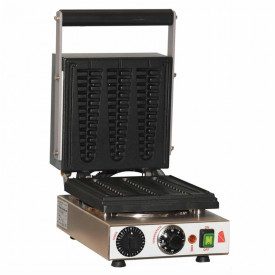 WAFFLE STICK MACHINE - 2000W | SAR Group | Product family: equipment | Tree / Cob Waffle on stick machine. Teflon-coated Aluminu