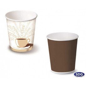 Gelq.it | Buy online 4oz PAPER COFFEE CUP (125 ml) - WHITE Scatolificio del Garda | pieces per box: 1,000 | The traditional coff
