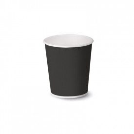 4oz PAPER COFFEE CUP (125 ml) - BLACK | SDG | Pack: pieces per box: 1,000; Product family: paper cups and plastic cups | The tra