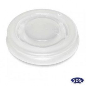 Flat LID FOR 3oz PAPER CUP - WHITE | Scatolificio del Garda | Pack: pieces per box: 1,000; Product family: paper cups and plasti
